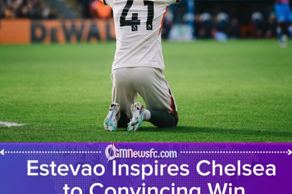 Crystal Palace 1 Chelsea 3: Estevao’s X-Factor Shines as Chelsea Impress Under Rosenior