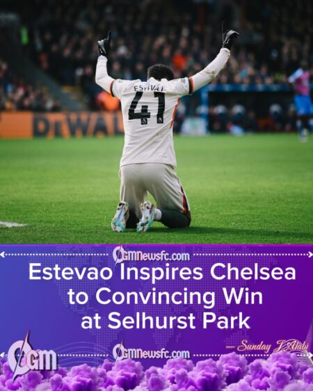 Crystal Palace 1 Chelsea 3: Estevao’s X-Factor Shines as Chelsea Impress Under Rosenior