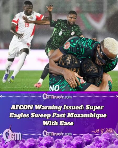AFCON 2025: Ruthless Super Eagles Fly Past Mozambique, Book Quarter-Final Ticket in Style