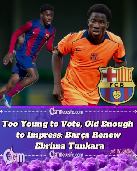 Ebrima Tunkara Sealed: Barcelona Secure 15-Year-Old La Masia Jewel in Strategic Renewal