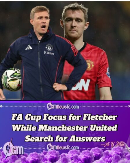 Darren Fletcher Takes the Dugout for FA Cup Duty — But Manchester United’s Woes Run Much Deeper
