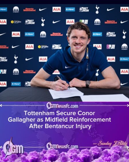 Gallagher Pledges ‘Special Moments’ as Tottenham Complete £34.6m Midfield Signing