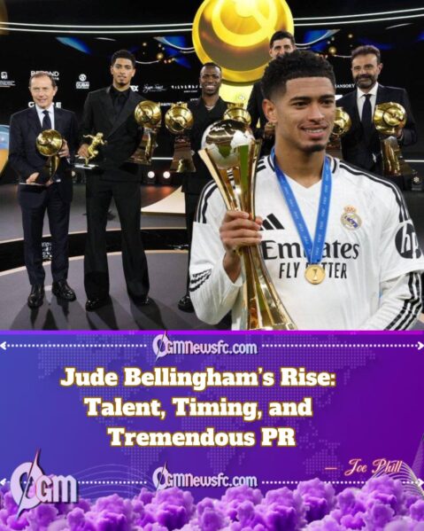 Jude Bellingham’s Rise Talent, Timing, and Tremendous PR