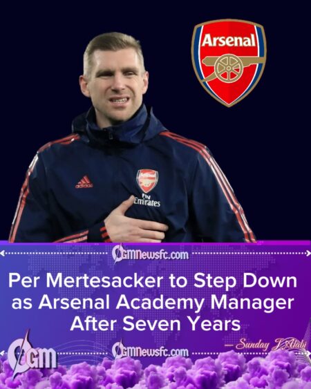 Per Mertesacker to Leave Role as Arsenal Academy Manager at End of Season