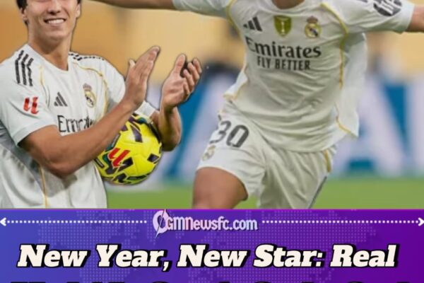 Real Madrid’s New Year Gift: Gonzalo García Announces Himself in Style