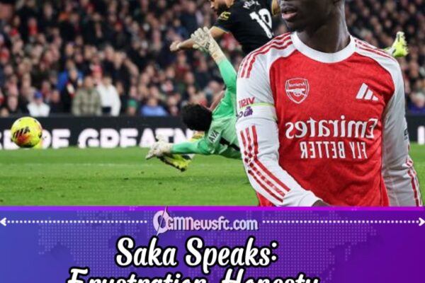 Saka Sounds the Alarm as Arsenal’s Fortress Finally Falls