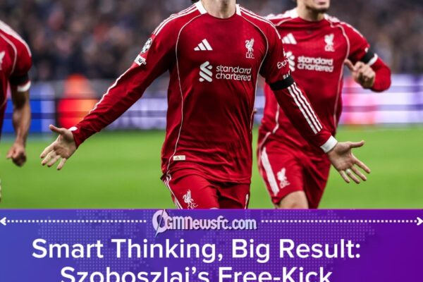 Szoboszlai’s Homework Pays Off as Clever Free-Kick Sparks Liverpool’s Commanding Marseille Victory