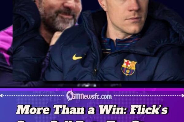 Ter Stegen Benched as Hansi Flick Sends a Clear Message in Copa del Rey Win