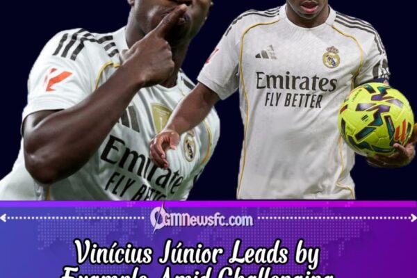 Vinícius Sets the Tone as Madrid Navigate a Difficult Season