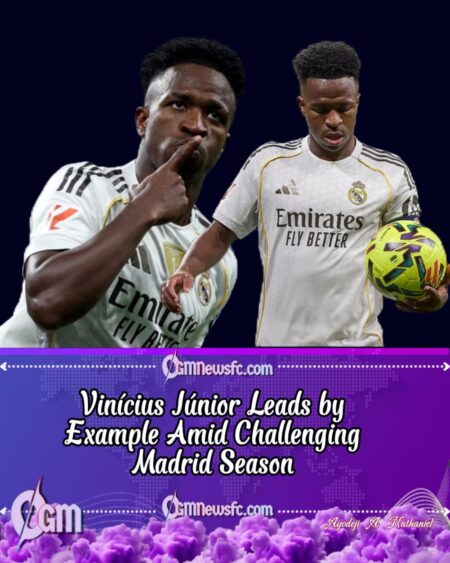 Vinícius Sets the Tone as Madrid Navigate a Difficult Season