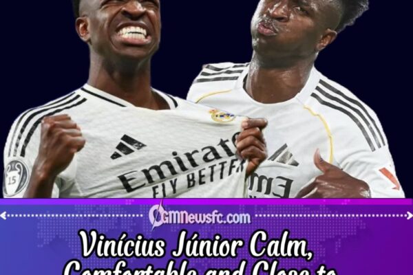 Vinícius Júnior Says Renewal Talks Are ‘Calm’ as Madrid Future Looks Bright