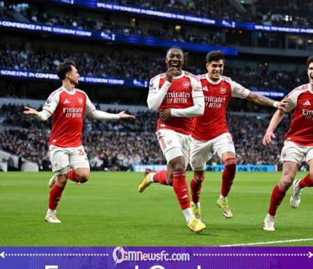 Arsenal Reignite Title Charge with Derby Triumph as Tottenham Slide Toward Danger