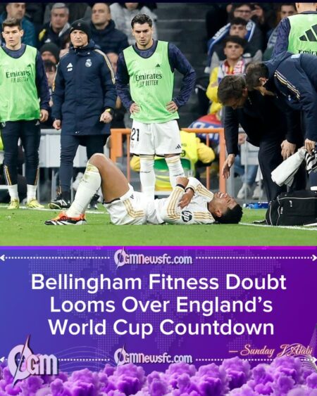 Bellingham in Race Against Time as England Face Tough Nations League Test Ahead of World Cup