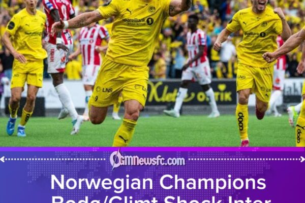 Bodo/Glimt Stun Inter With Historic Champions League Triumph