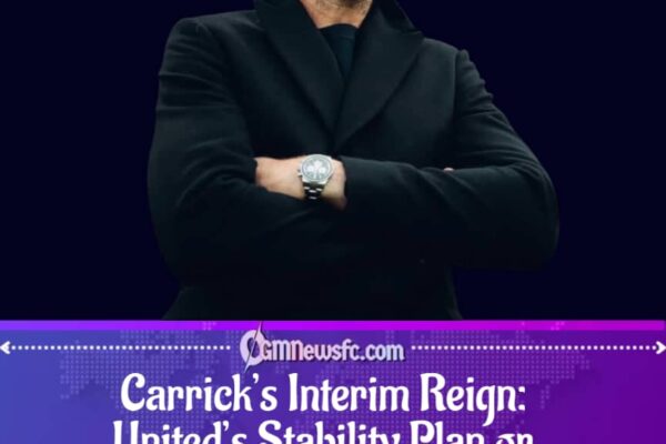 Carrick Steps In as Manchester United Seek Short-Term Stability