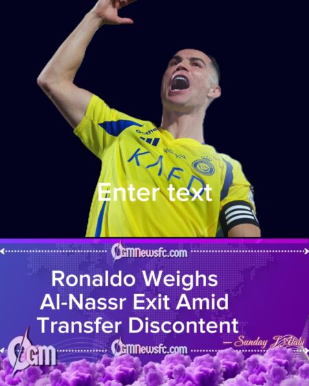 Cristiano Ronaldo Could Leave Saudi Arabia as Transfer Frustration Deepens at Al-Nassr