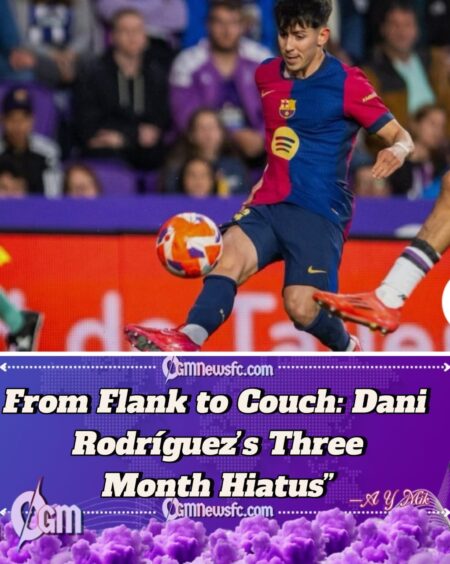 Barça’s Rising Star Dani Rodríguez Out for Three Months — No Surgery Required