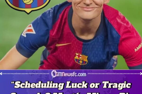 Defensive Prodigy Gerard Martín Alone on the Sidelines as Barcelona Prepares for Villarreal Clash