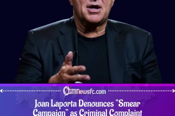 Joan Laporta Calls Accusations a Smear Campaign