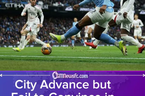 Manchester City Labour to 2–0 Win Over Salford as Guardiola’s Side Struggle to Seal FA Cup Fifth-Round Berth