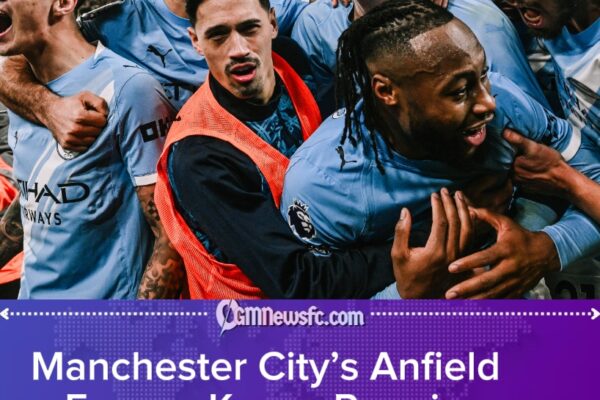 Late Manchester City Comeback at Anfield Reignites Premier League Title Race