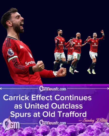Manchester United 2–0 Tottenham: Carrick’s Revival Raises Hope as Spurs Slide Deeper into Trouble