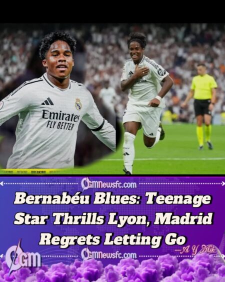 Real Madrid Regrets Loaning Teenage Star Endrick as Lyon Sensation Shines