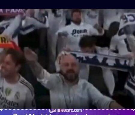 Real Madrid Supporter Banned After Alleged Nazi Salute During Champions League Clash