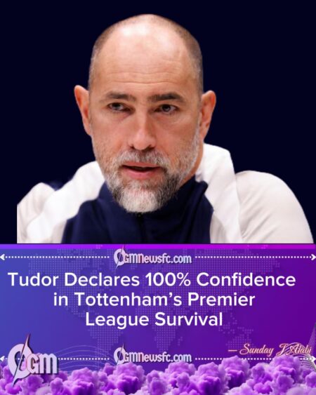 Tudor Vows to Steer Tottenham Clear of Relegation Amid ‘Emergency Situation