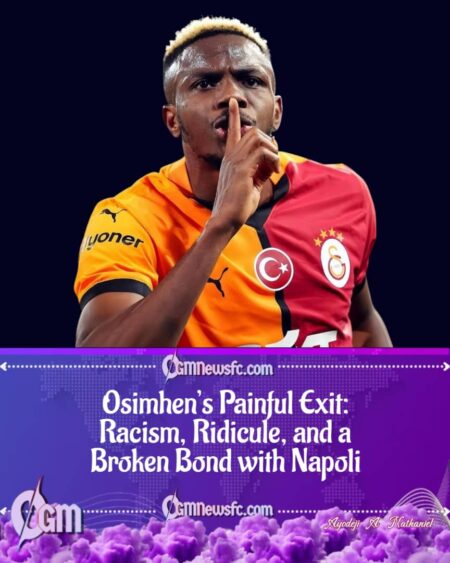 Victor Osimhen’s Napoli Exit Marked by Controversy and Hurt