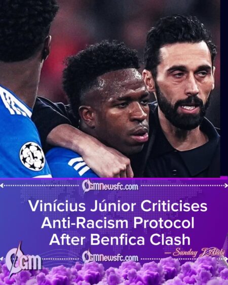 Vinícius Júnior Condemns Racism After Real Madrid’s Victory Over Benfica