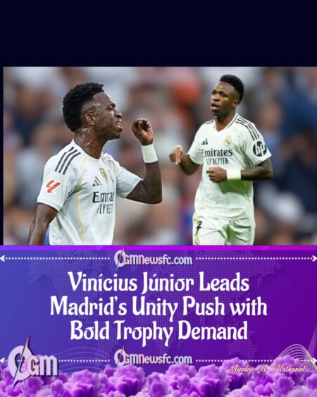 Vinícius Júnior Issues Rallying Cry: “Real Madrid Must Win Everything