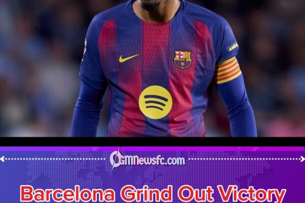 Araújo Delivers: Barcelona Captain’s Heroics Seal Narrow Win Over Rayo Vallecano