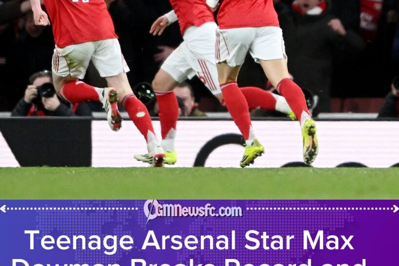 Arsenal Wonderkid Max Dowman Compared to Lionel Messi After Historic Premier League Goal
