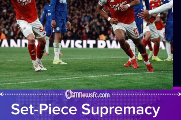 Arsenal 2 Chelsea 1: Grit, Set-Pieces and a Red Card Shift the Title Race