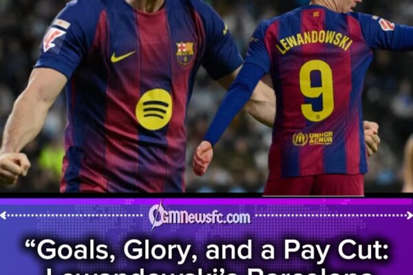 Barcelona’s Contract Gamble: Lewandowski Offered Extension… But Must Take a Pay Cut