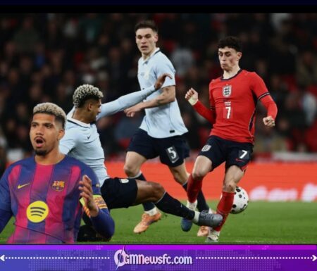 Barcelona Captain Ronald Araújo Responds to Phil Foden Tackle Controversy: ‘It’s Football’