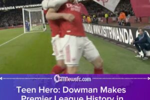 Dowman’s Historic Strike Lifts Arsenal Past Everton as Teen Prodigy Keeps Title Charge Alive