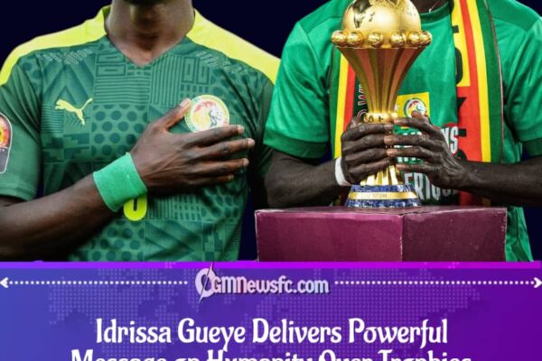 Gueye says human life matters more than football trophies