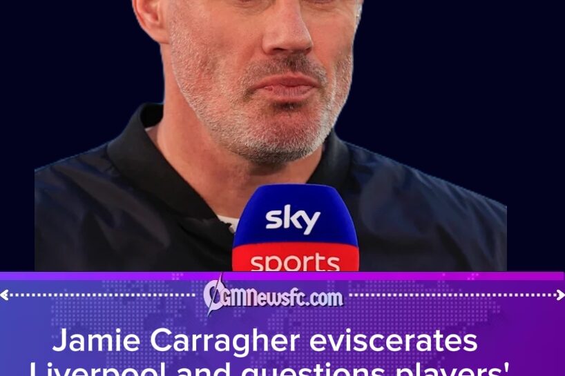 Carragher Questions Liverpool’s Character After Late Tottenham Equaliser at Anfield