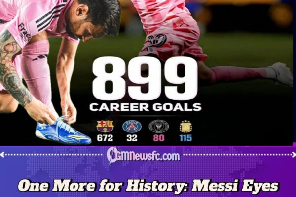 Messi on the Brink: Inter Miami Star One Goal Away From Historic 900