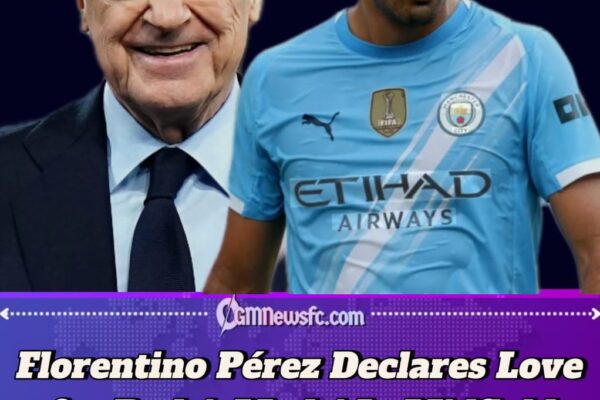 Real Madrid President “In Love” With Manchester City Star: Rodri Tops His Wishlist