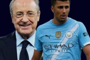 Real Madrid President “In Love” With Manchester City Star: Rodri Tops His Wishlist
