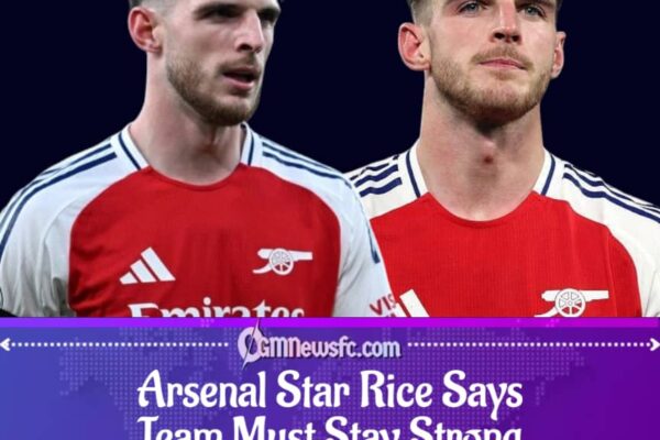 Rice: “There’s Still a Lot to Play For” After Arsenal’s Wembley Defeat