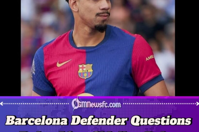 Barcelona Defender, Ronald Araújo Blasts Referee After Newcastle Goal: “I Still Don’t Understand the Rules