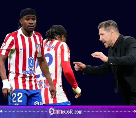 Simeone Applauds Lookman’s Performance in Madrid Derby Clash