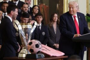 Trump Welcomes Messi but Ceremony Sparks Debate Over Politics and Sport