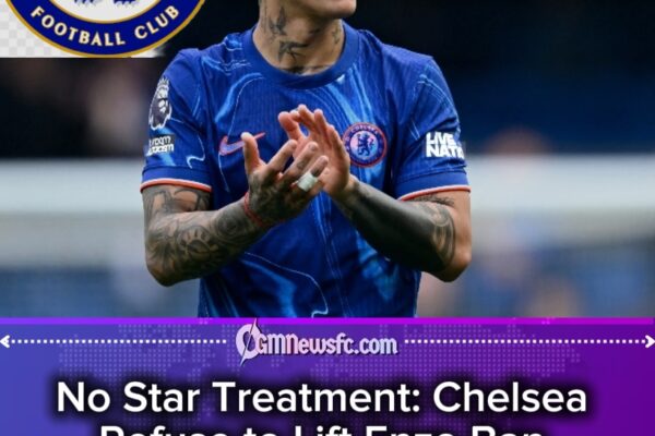 CHELSEA HOLD FIRM: ENZO FERNÁNDEZ TO MISS MAN CITY CLASH AS DISCIPLINE TRUMPS DESPERATION