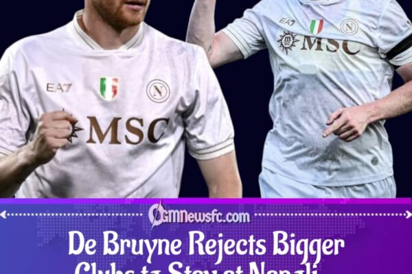 Kevin De Bruyne Confirms Commitment to Napoli