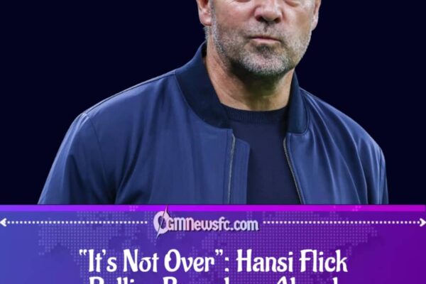 Hansi Flick Urges FC Barcelona to Stay Focused Ahead of Second Leg